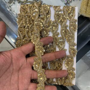 zardozi lace handmade.