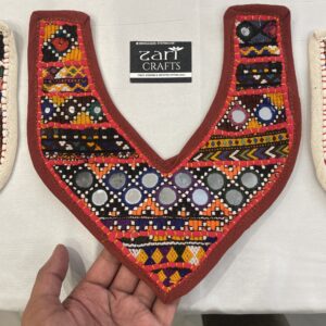 Handmade Blochi Neck Design – Traditional Embroidery Elegance