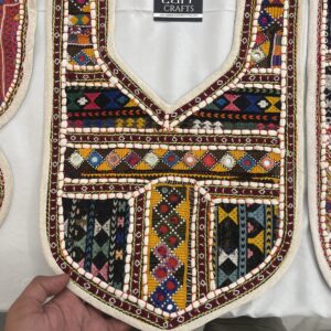 Handmade Blochi Neck Design – Traditional Embroidery Elegance