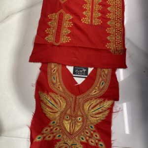 Tilla Neck Set (Maroon)