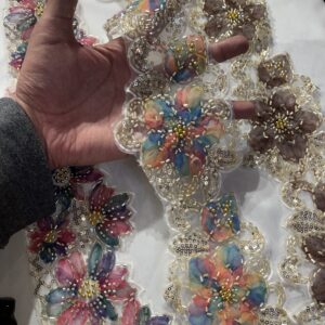 Imported Floral Lace 1 Meter.