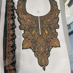 Tilla Neck with 4.5 meters lace. (GRREEN COPPER)