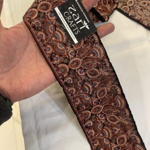 SOZNI LACE 1 METER (Black)