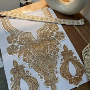 Bot Tilla Neck Set (White)