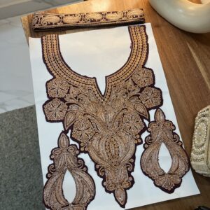 Bot Tilla Neck Set (Dark Purple)