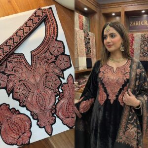 Bot Tilla Neck Set (Black)