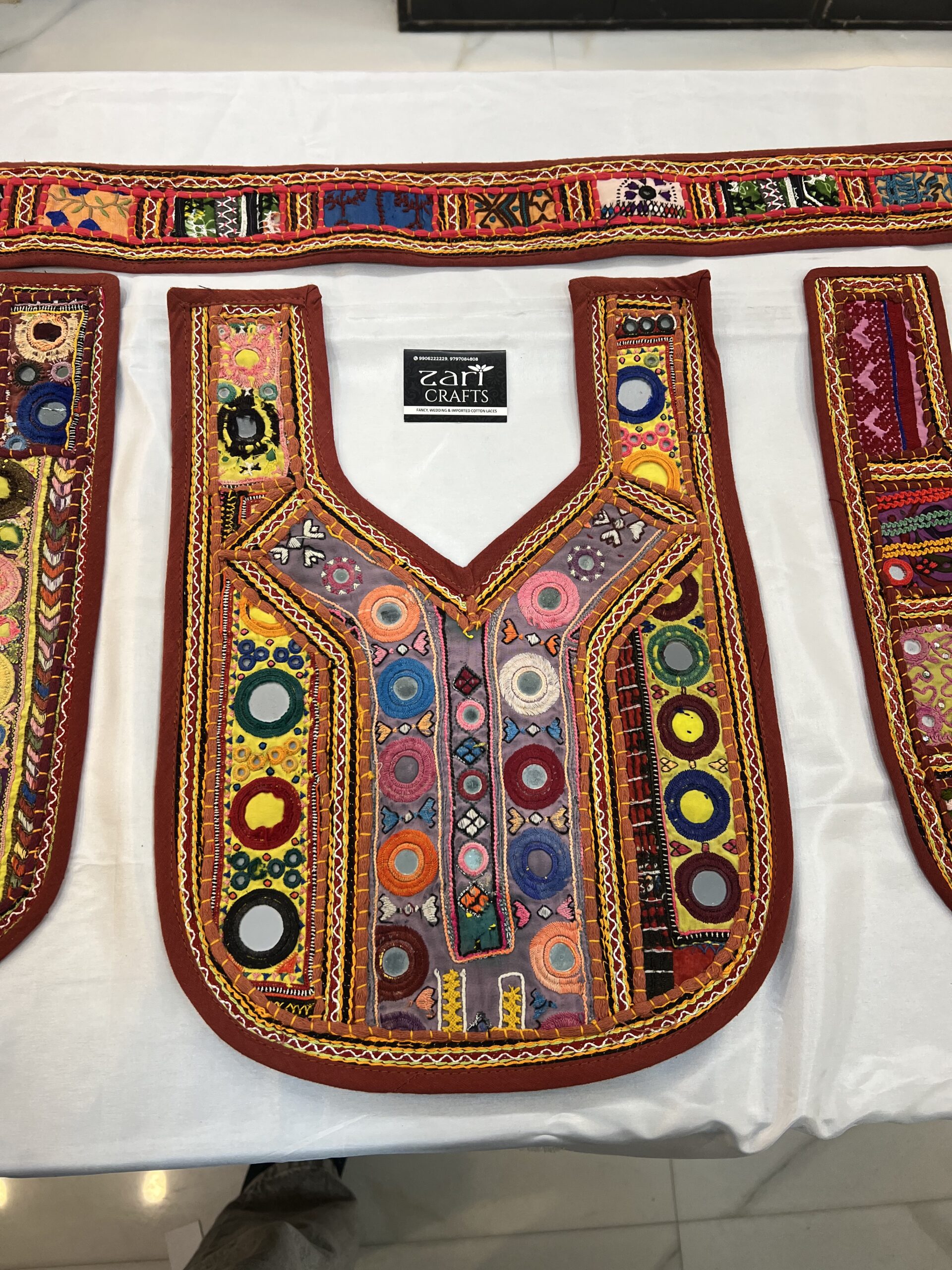 Handwoven Blochi Neck with Sleeves.