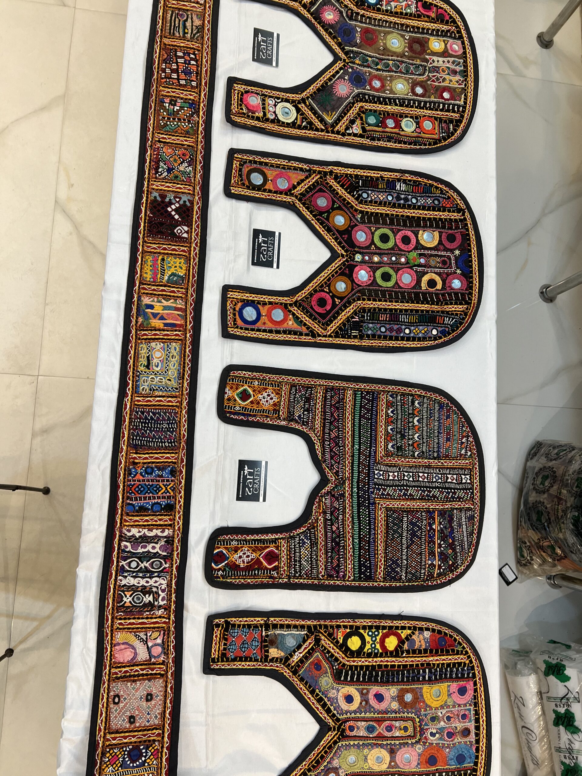 Handwoven Blochi Neck with Sleeves.