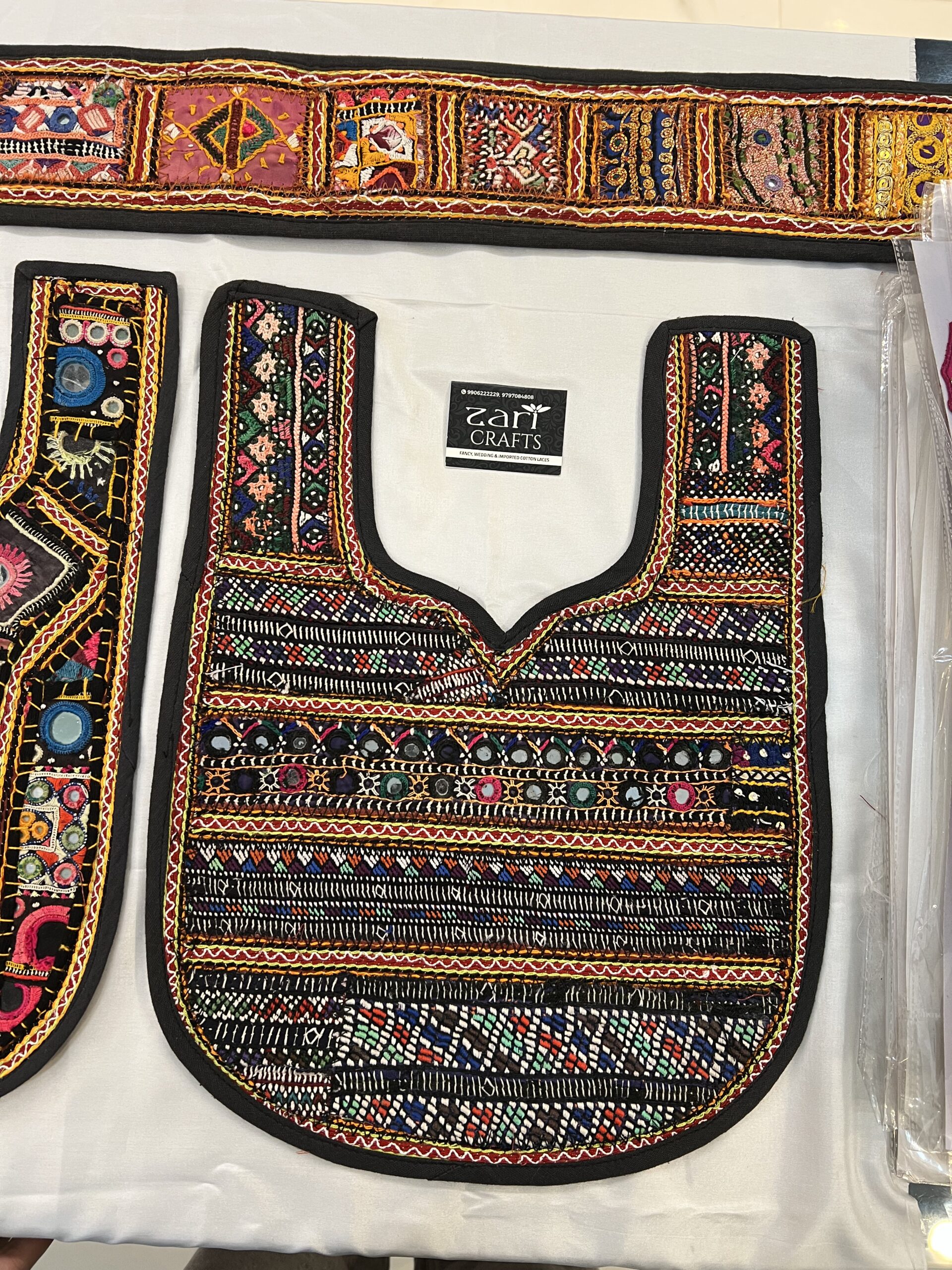 Handwoven Blochi Neck with Sleeves. - Image 2