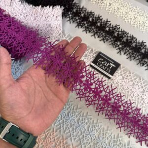 Thorns & Petal Lace 3 Meters. (Purple)