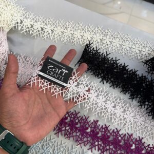 Thorns & Petal Lace 3 Meters. ( very Light pink)