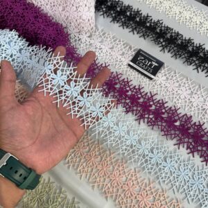 Thorns & Petal Lace 3 Meters. (Blue)