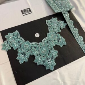 Imported Neck & Lace for Bell Sleeves