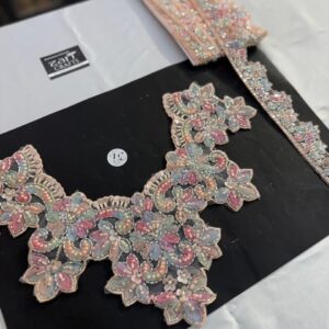 Imported Neck & Lace for Bell Sleeves