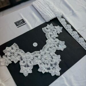 Imported Neck & Lace for Bell Sleeves