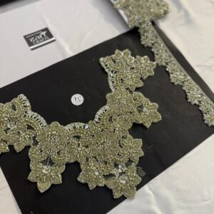 Imported Neck & Lace for Bell Sleeves