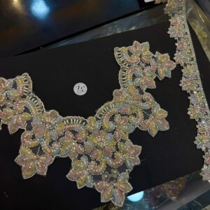 Imported Neck & Lace for Bell Sleeves