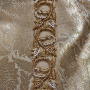 Available on pre-order Handwork Dabka Lace Roll of 9 meter