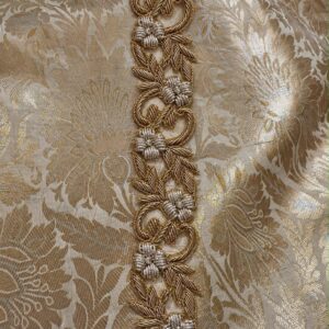 Available on pre-order Handwork Dabka Lace Roll of 9 meter